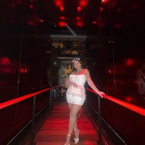 bachelorette mini dress